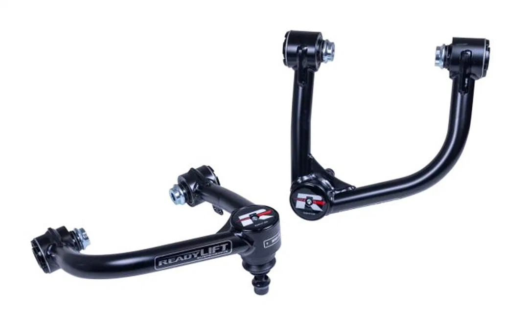67-21362 – READYLIFT Control Arm, Tubular Non-Adjustable Black Steel With Ball Joints Set Of 2